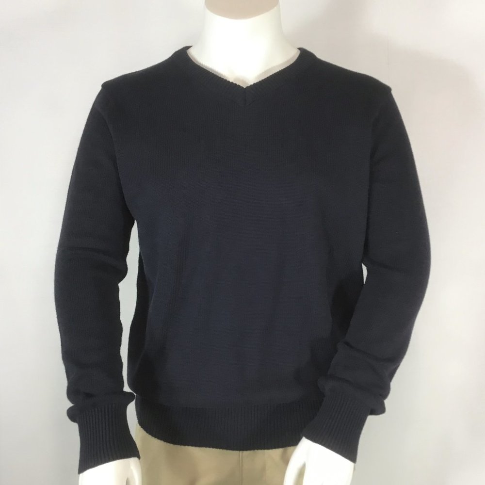 Navy Cotton Sweater